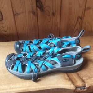 Keen Women's Sandals - Blue and Gray